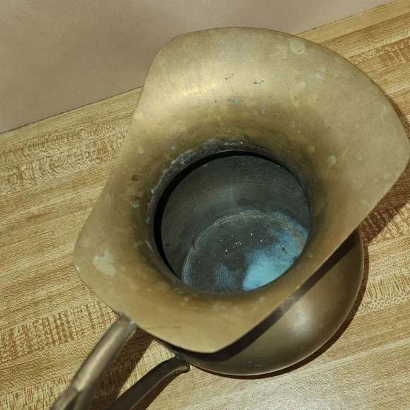 Vintage Brass Pitcher - Picture 4 of 8